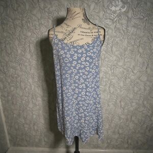 Wild‎ Fable Blue Floral Sun Dress